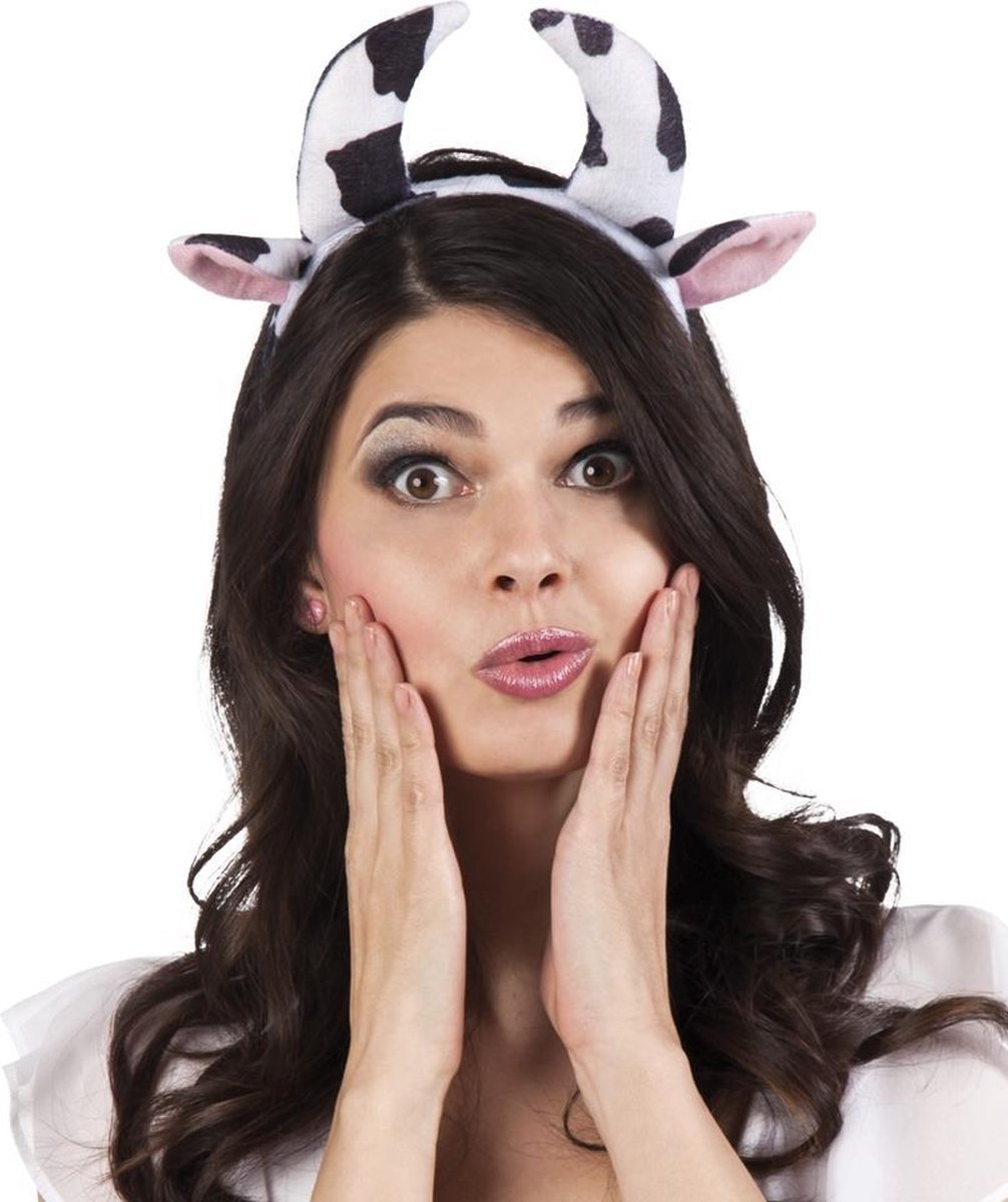 ATOSA - Koeien haarband voor volwassenen - Accessoires > Haar & hoofdbanden